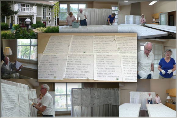 Linen Memorial, Day of Private Reflection 2009
